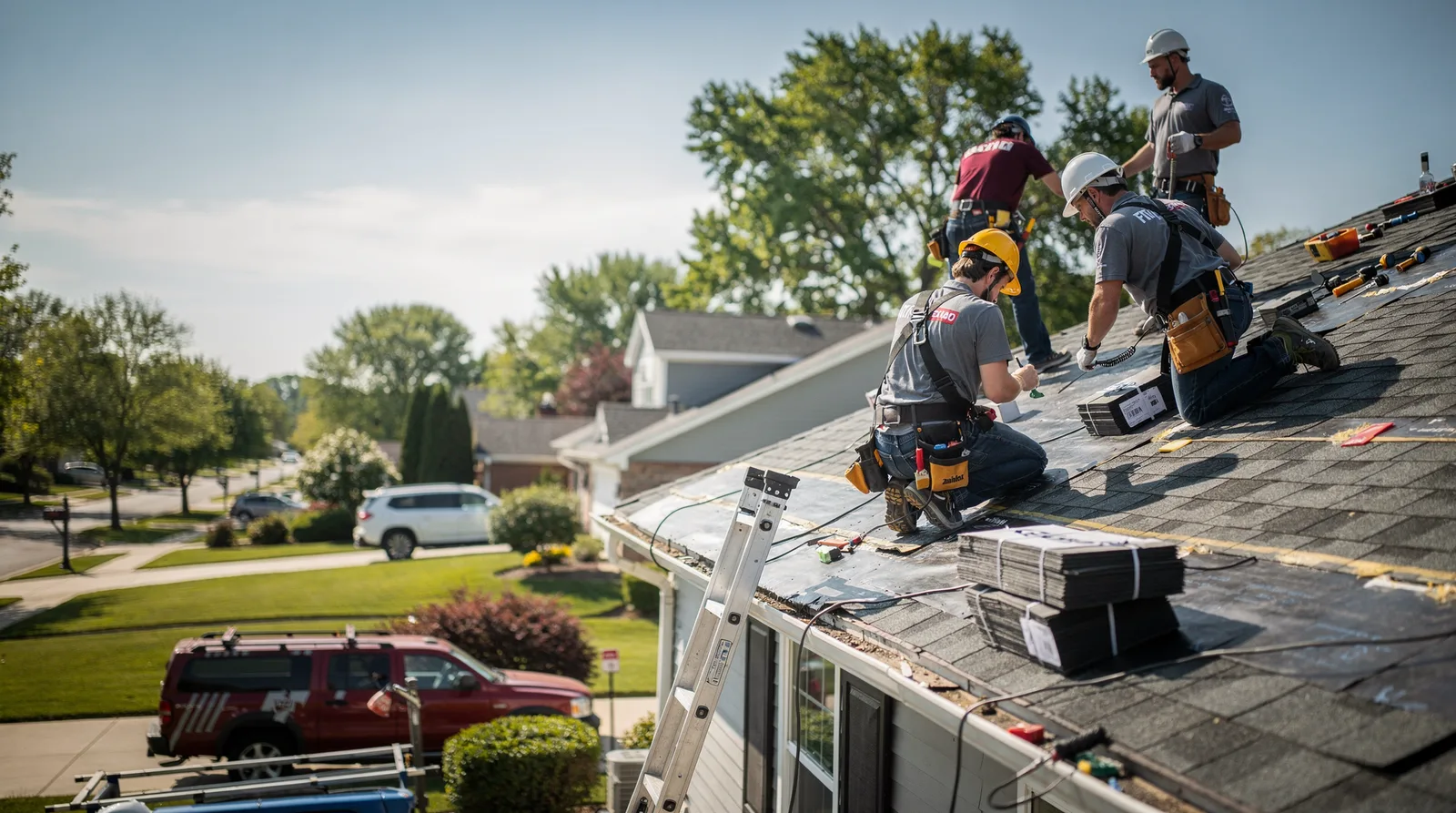 Roof Repair in Aroma Park, IL around you